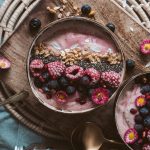 membuat acai bowl